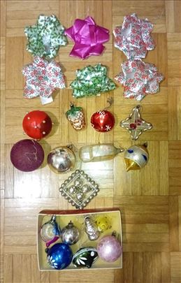 Stari ukrasi za Novogodisnju Jelku - SFRJ