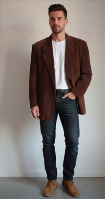 Unisex sako od prirodnog antilopa – Ručni rad 