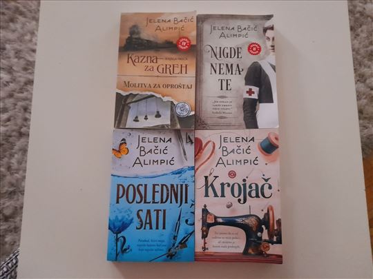 Jelena Bačić Alimpić 4 knjige