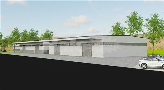 Industrijska zona sa dozvolama za gradnju
