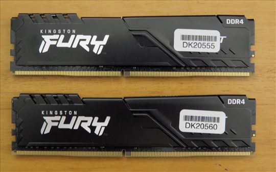 Kingston Fury Beast Black 2x 8GB KF432C16BB/8 GAR.