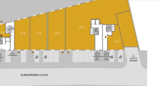 Lokal za izdavanje, 450 m2, sa galerijom