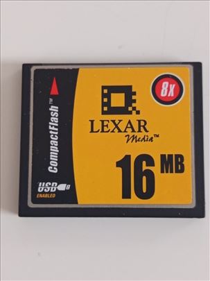 Memorijska kartica Compact Flash 16MB LEXAR Media