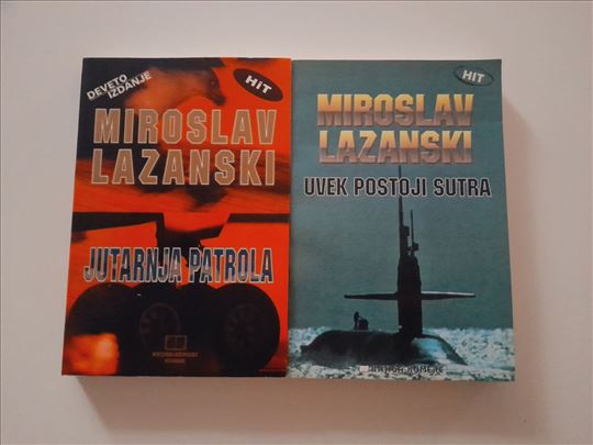 Miroslav Lazanski 2 knjige