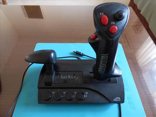 SPEEDLINK SL-6640-SBK - Black Widow FlightStick