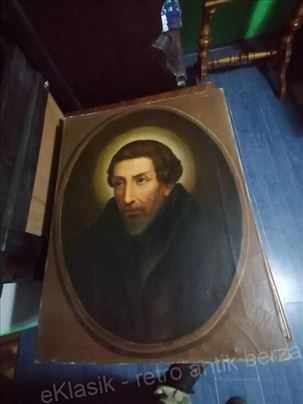Stara slika - Katolička ikona 19. vek