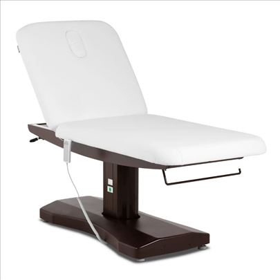 Kozmetički krevet - 1 motor - 300 W - braon - beli