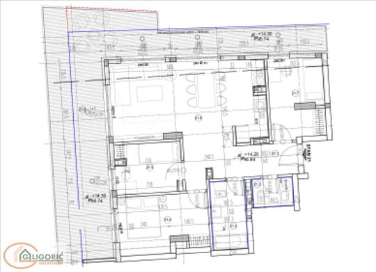 Lux novogradnja Pančevo - Penthouse - Četvorosoban