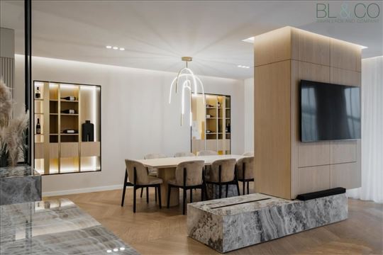 Lux stan kod Hrama od 283m2 u nivou
