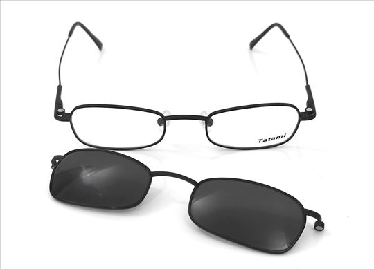 Tatami crni okvir za naočare sa magnetnim dodatkom
