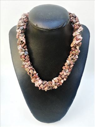 Unikatna ogrlica Rustična elegancija  Fantastičan 