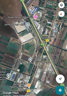 Zemljište površine 75 ari, Dobanovačka petlja