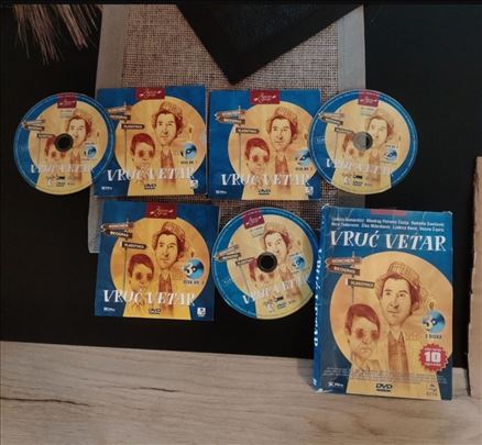 Dvd serije-Vruc vetar, Otpisani, Sivi dom, Povrata