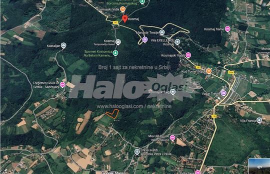 Jedinstvena lokacija na samim obroncima Kosmaja