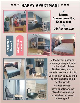 Kragujevac, apartman