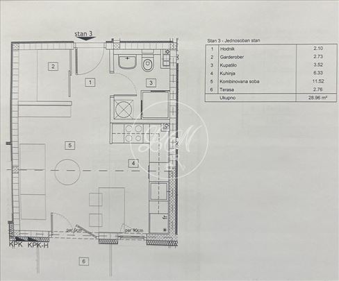Zvezdara, novogradnja, 1.0, useljiv krajem 2026, I