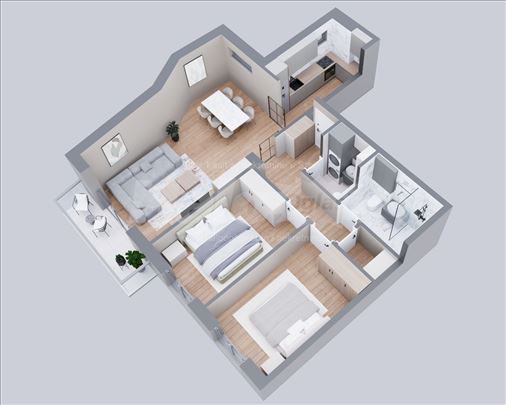 Porodični stan sa vrhunskim komforom, COMIX ATRIUM