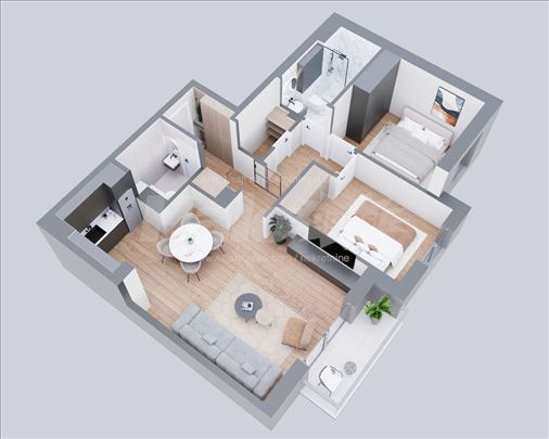 Porodični stan sa vrhunskim komforom, Comix Atrium