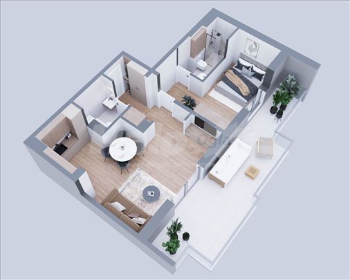 Porodični stan sa vrhunskim komforom, COMIX ATRIUM