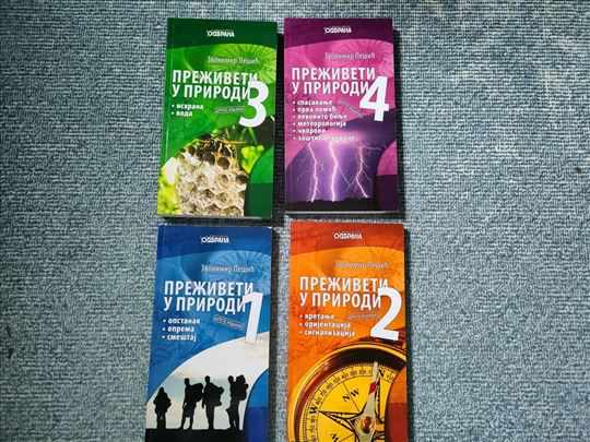 Preživeti u prirodi 1-4 - Zvonimir Pešić