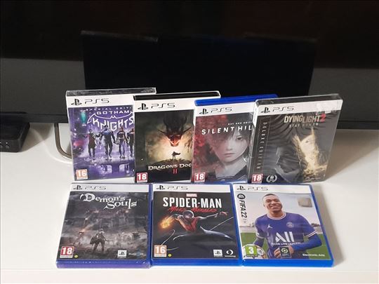 PS5 Playstation 5 Igre