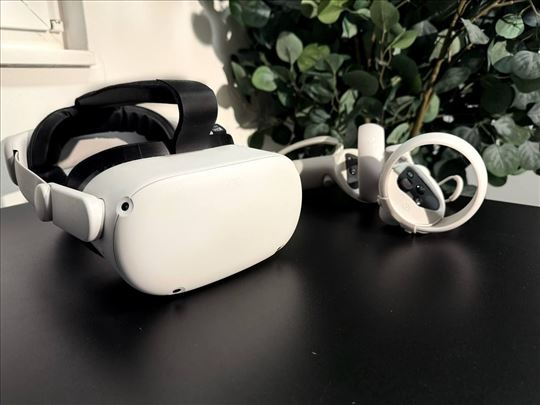 Meta Quest 2 VR headset + all accessories