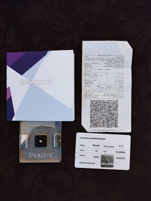 Nov dijamant 0.11 karata Andrejevic