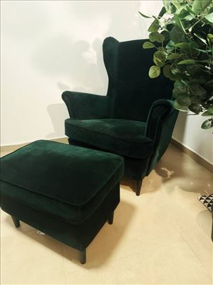 Stolica i klupa za noge