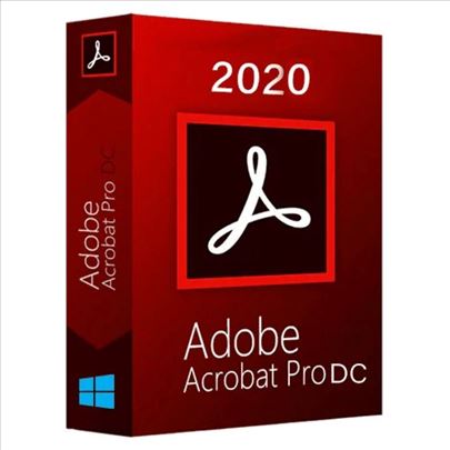 Adobe Acrobat 2020 Trjna licenca za Windows