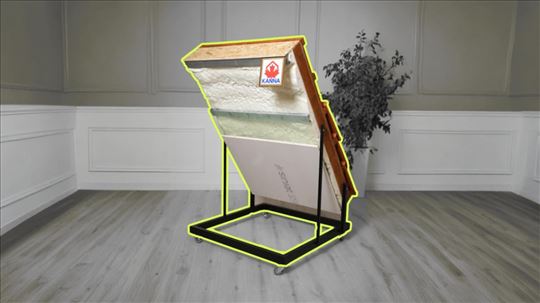 Izolacija krova / potkrovlja Kanna Kanadskom Penom