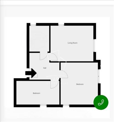 Nov, uknjižen, dvosoban stan u Krajiškoj ulici u Z