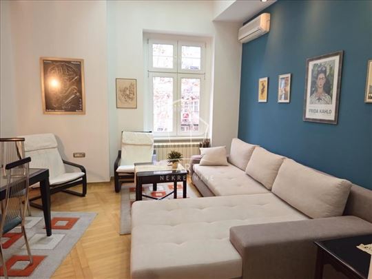 Skadarlija, mereno 50m2, pet friendly ID#13454