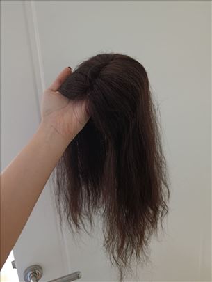 Tupe od prirodne kose smeđi