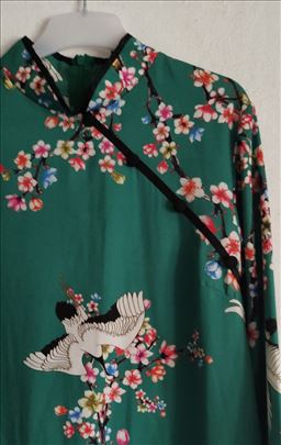 Italijanska haljina u japanskom stilu  vel. M  