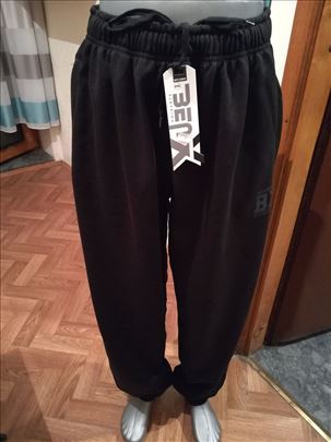 Nova muska trenerka Benx Crna 5XL Debela Zimska