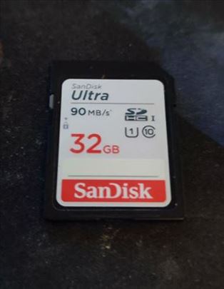 Sandisk SDHC 32GB Ultra 90MB/s Class 10 UHS-I