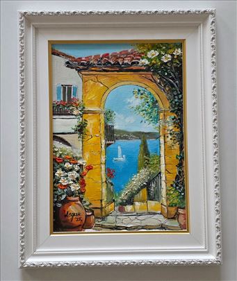 Ulje na platnu - Mediteran, slika 22. 