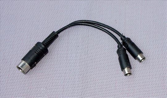 DIN šestopolni muški na ČINČ ženski.