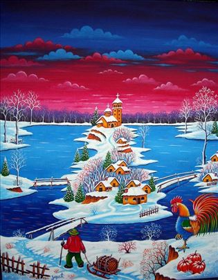 Naiva.Zimski pejzaž