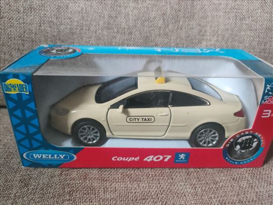 Peugeot 407 Kupe - Taxi - metalni autic