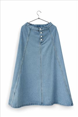 Teksas suknja od pravog kvalitetnog teksasa  