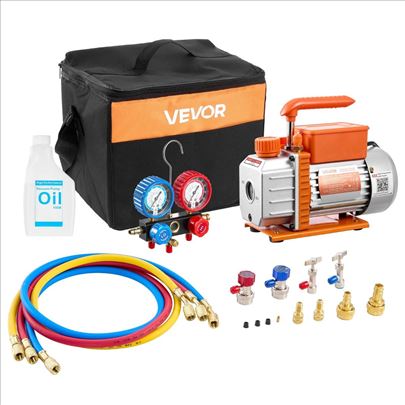 Vakuum pumpa sa manometrom 180W