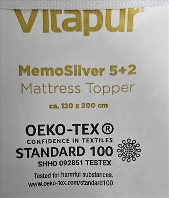 Vitapur naddusek MemoSilver 5+2 120 X 200