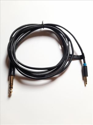 Aux kabl 3,5mm - 6,3mm