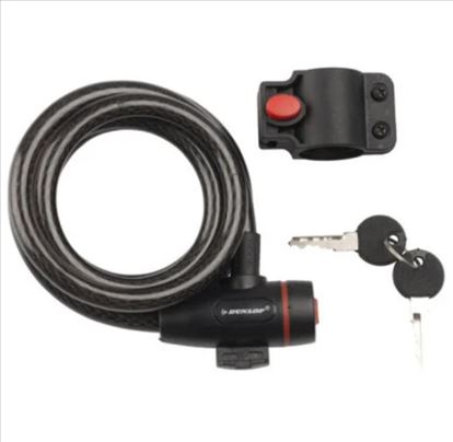 Dunlop sajla za zaključavanje bicikla 180cm