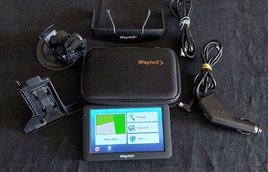 Komplet navigacija sa kartama Srbije i Evrope