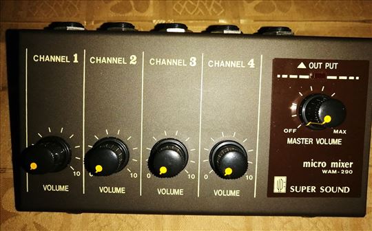 Mikro četvorokanalna mikseta "Bestell Super Sound"