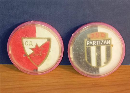 PARTIZAN i ZVEZDA, igračke iz 70-ih