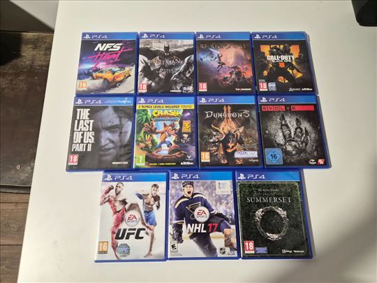 PS4 igre na diskovima - Odlicne - Rade i na PlaySt
