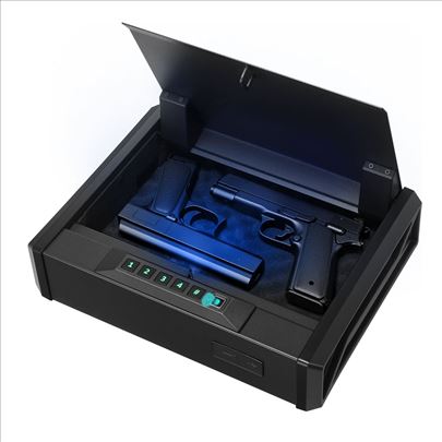 Sef za pistolj sa otiskom prsta,lozinkom 36x28x9cm